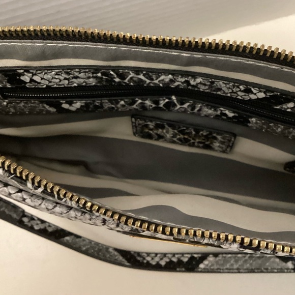 Kate Landry Snake Skin Look Purse shoulder bag - Picture 5 of 6